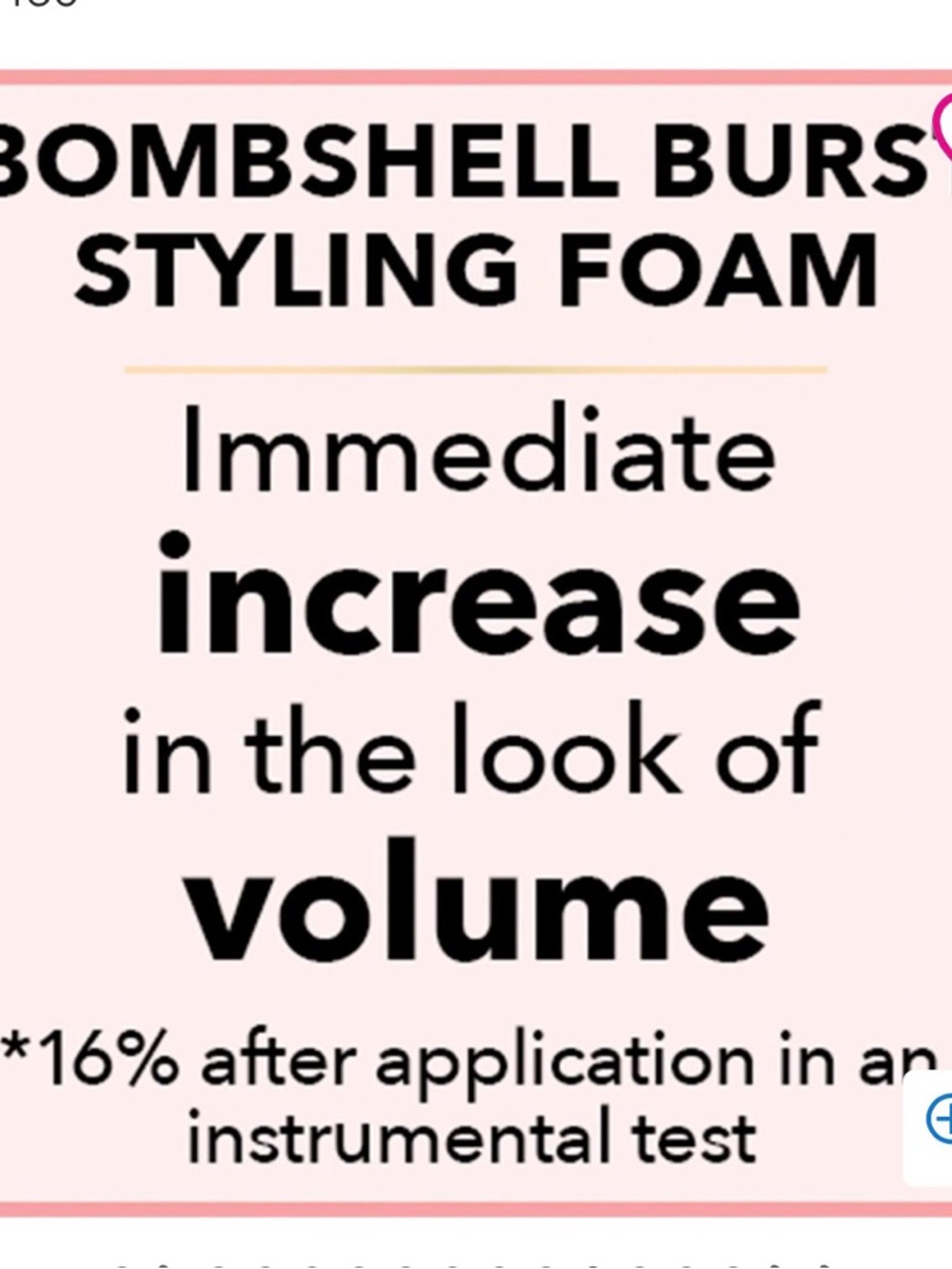 Nakery Bombshell Burst Hair Foam - Picture 10 of 12